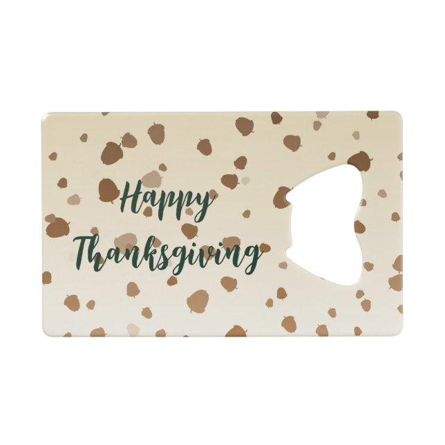 Thanksgiving Acorns (Devant (Horizontal))