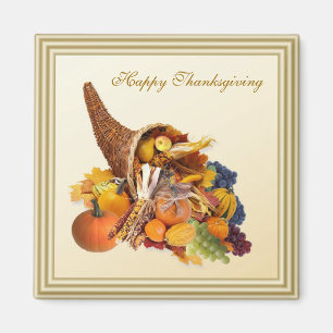 Thanksgiving. Aimant de corne d'abondance