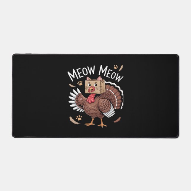 Thanksgiving Chat Funny Fake Chat Meow Thanksgivin (Recto)