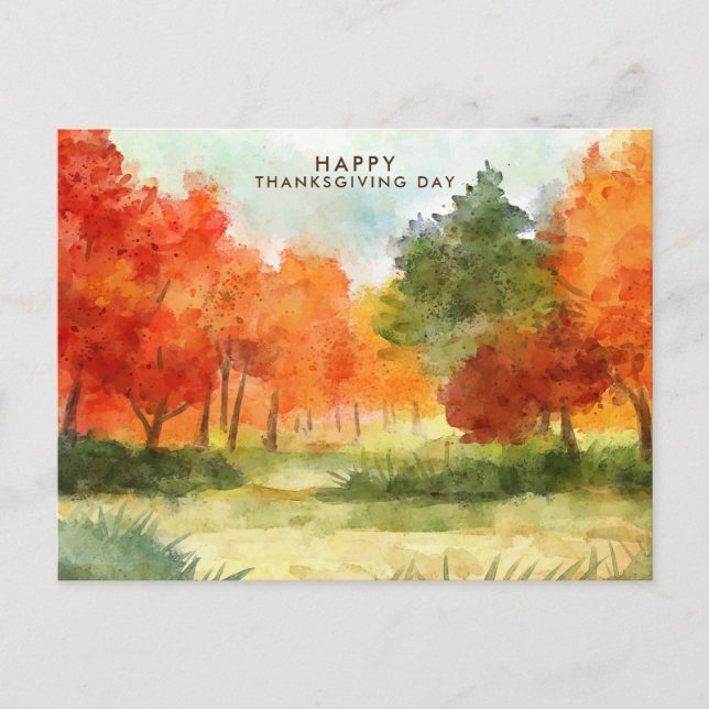 Thanksgiving Dîner Invitation Boho Theme (Devant)