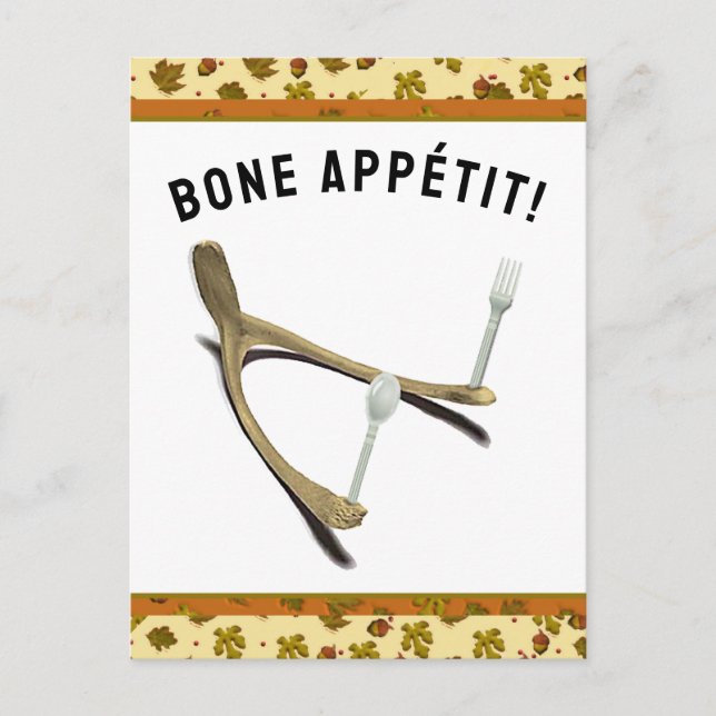 Thanksgiving Drôle Cartes de fin de année (Devant)