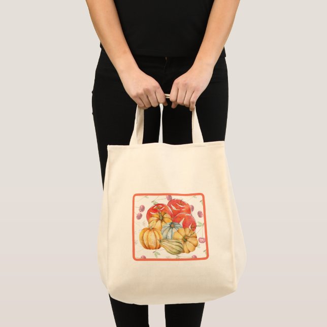 Thanksgiving Fall Season Épicerie Sac fourre-tout  (Devant (produit))