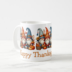 Thanksgiving Gnomes Trio Mug