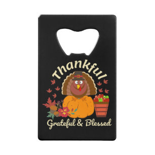 Thanksgiving Grateful & Blessed