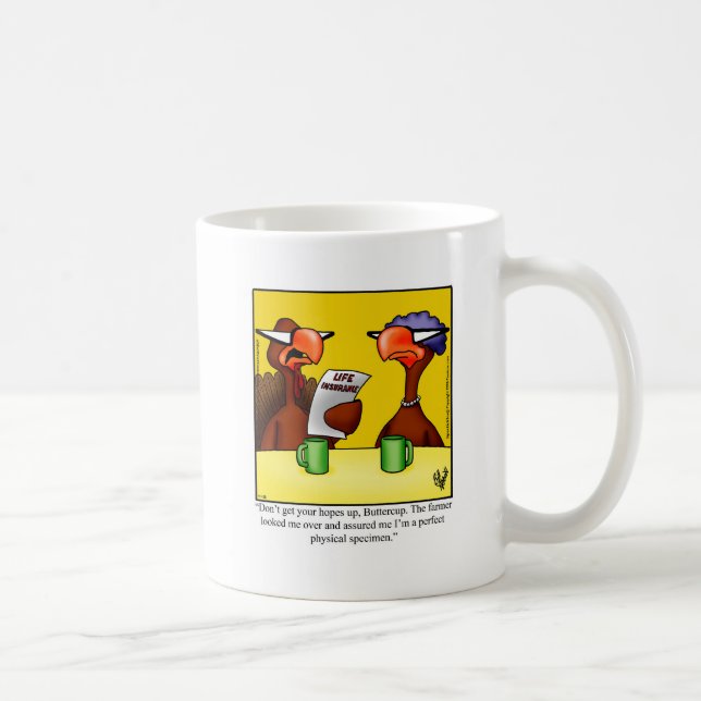 Thanksgiving Humour café Mug (Droite)