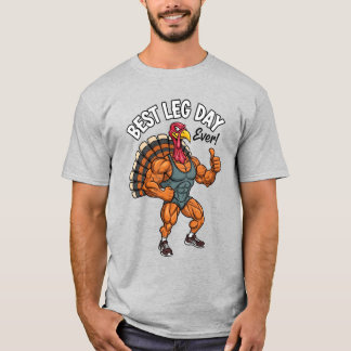 Thanksgiving Leg Day Basic T-Shirt