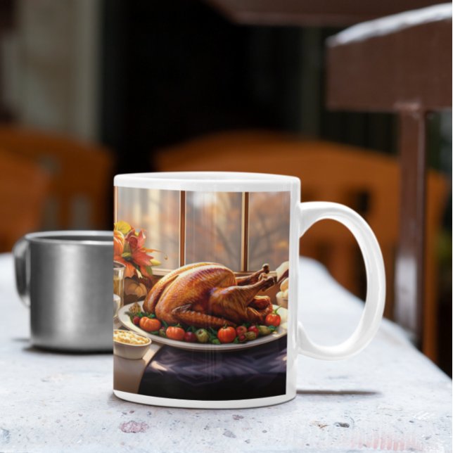 Thanksgiving Moderne 4 Mug (Thanksgiving Modern 4 Mug
)