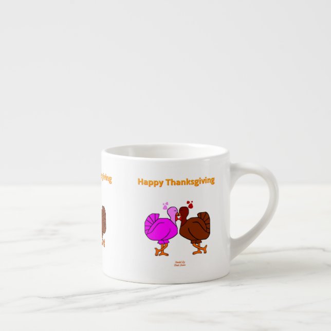 Thanksgiving Passion Espresso Mug (Droite)