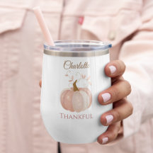 Thanksgiving personnalisé - Hiver Citrouille Merci