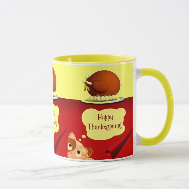 Thanksgiving Ringer Mug (Droite)