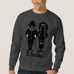 Thanksgiving Sweatshirt Festive Chemise de Fête