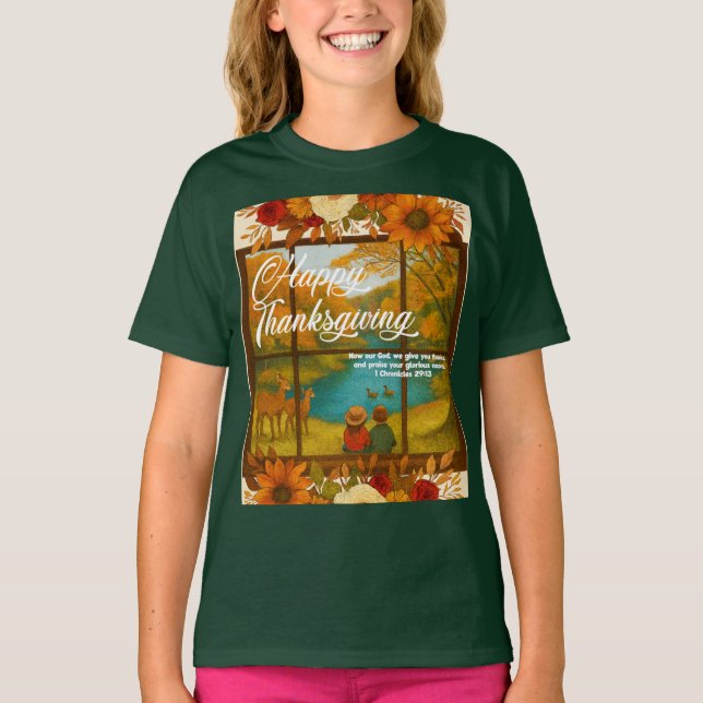 Thanksgiving T-Shirt (Devant)
