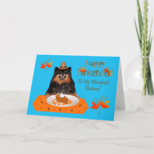 Thanksgiving To Husband carte de voeux