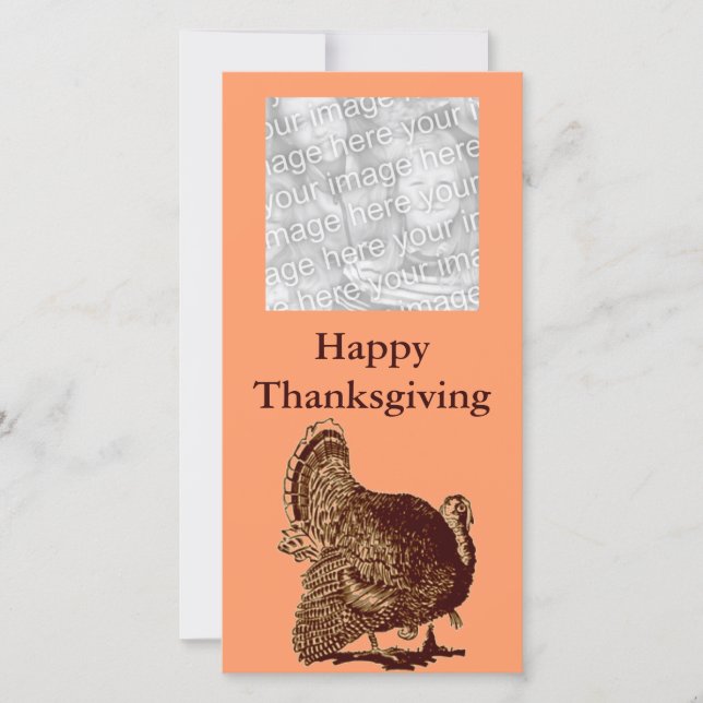 Thanksgiving Turquie Carte photo (Devant)