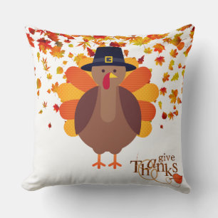 Thanksgiving Turquie Coussin
