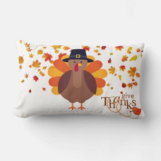 Thanksgiving Turquie Coussin (Recto)