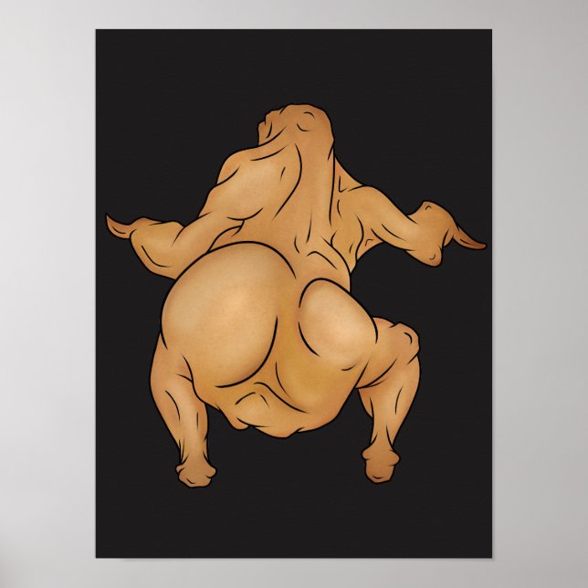 Thanksgiving Twerkey Poster (Devant)