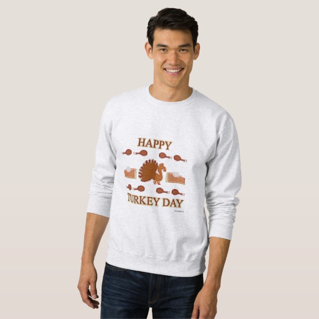 Thanksgiving Ugly Funny Novelty Sweat (Devant entier)