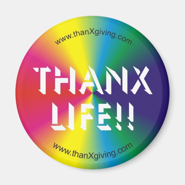 ThanX Life - aimant (Devant)