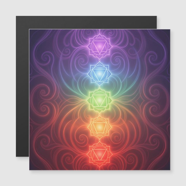 The 7 Chakras´9 (Devant / Derrière)