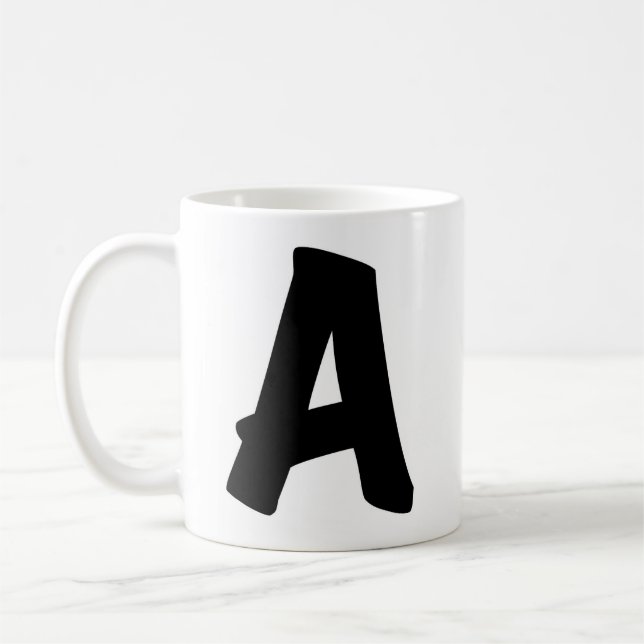 The "A" Mug (Gauche)