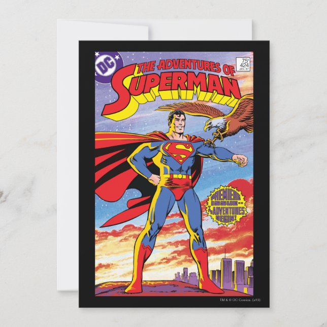 The Adventures of Superman #424 (Devant)