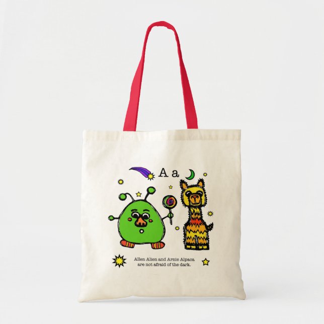 the alphabet book - the letter A - tote bag (Devant)