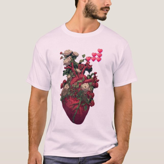      The anatomy of love, Men's Basic T-Shirt  (Devant)