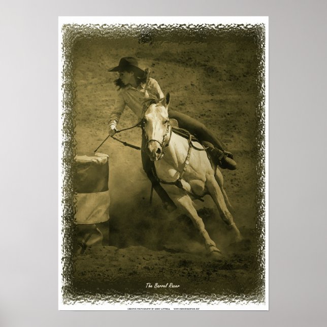 The Barrel Racer Poster (Devant)