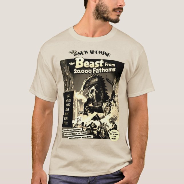 The Beast: From 20,000 Fathoms T-Shirt (Devant)