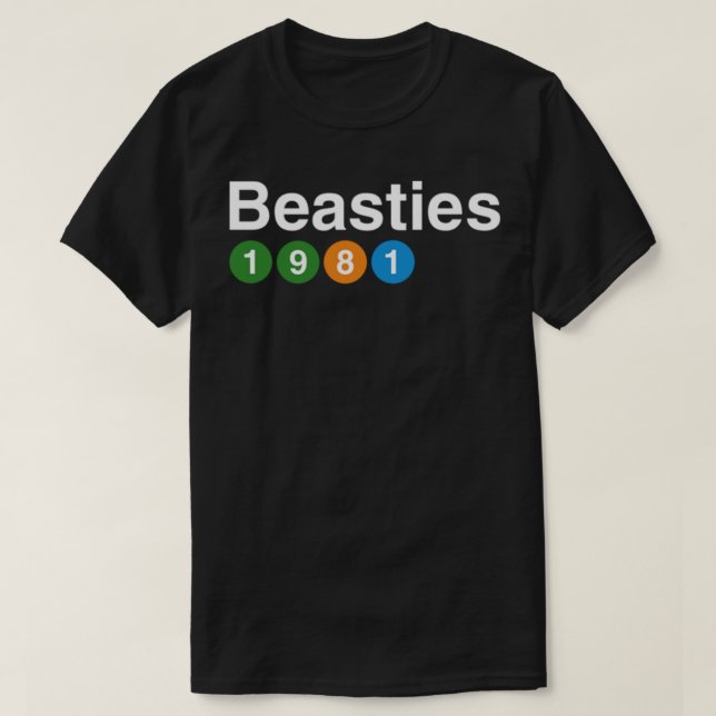 The Beasties - EST 1981 Essential T-Shirt (Design devant)