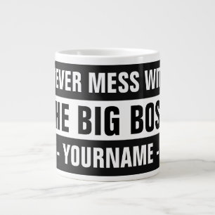 "The Big Boss" est un mug totalement personnalisab
