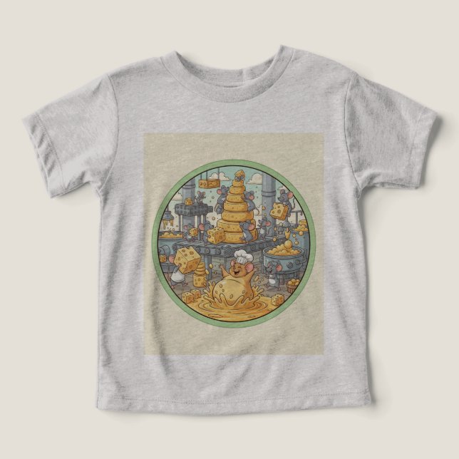 The Big Cheese Factory – Souris Fantaisistes & Fon (Design Recto)
