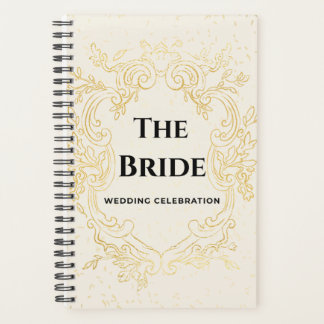 The Bride - Gold vintage frame planner