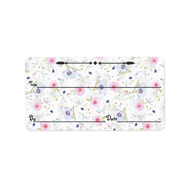 Thé/Café/Etc. Canard Étiquette (Devant)