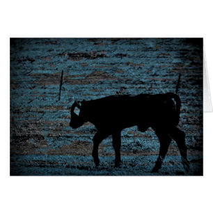 The Calf All Occasion Blank Greeting Card
