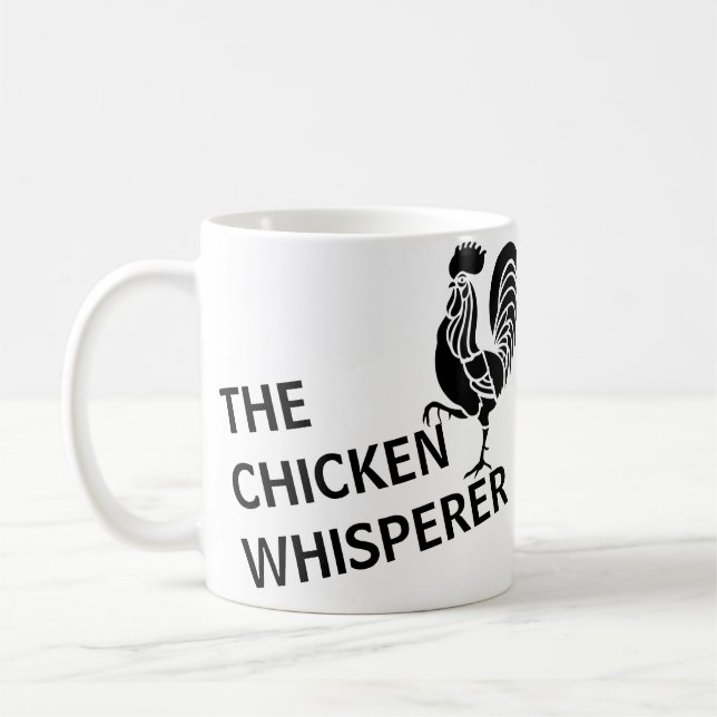 The Chicken Whisperer Chicken Farm House Mug (Gauche)