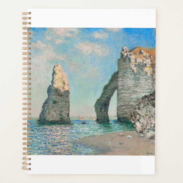 The Cliffs at Etretat 1885 by Claude Monet (Devant)