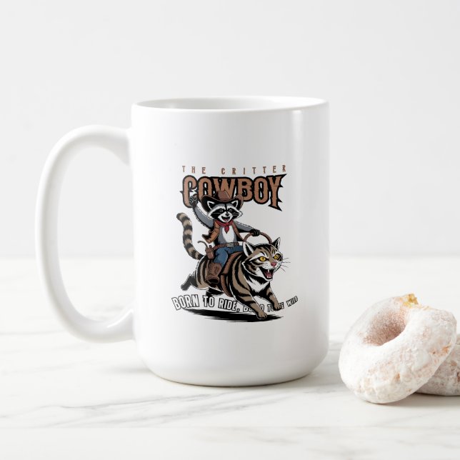 The critter cowboy | #15 Classic Mug (Avec donut)