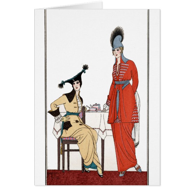 Thé d'après-midi Vintage à la mode (Devant)