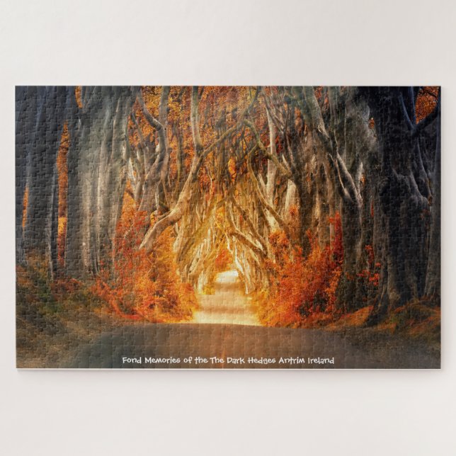 The Dark Hedges Antrim Irlande. Puzzle (Horizontal)