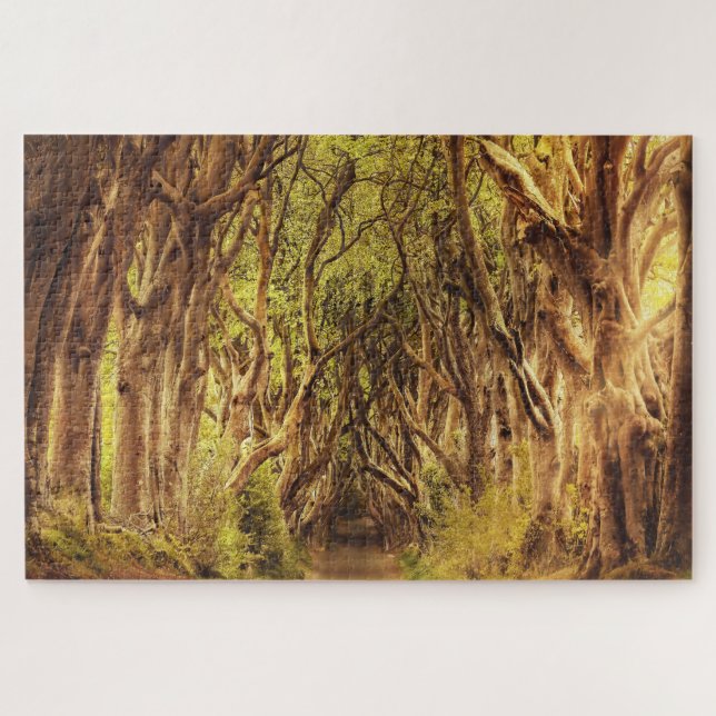 The Dark Hedges Antrim Irlande. Puzzle (Horizontal)