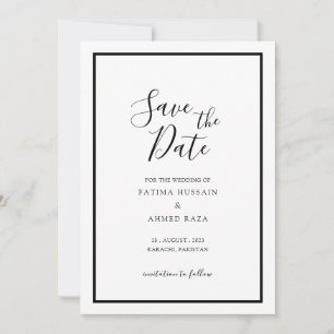 The Date Mariage Musulman Minimaliste Moderne Blanc Save Th