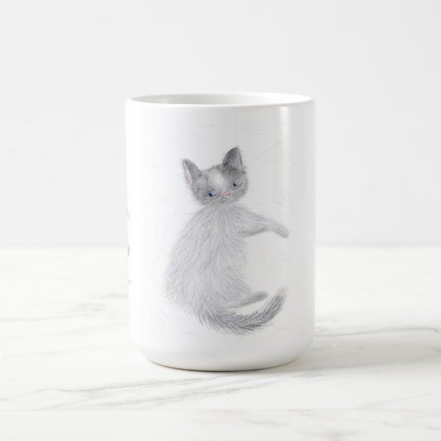 Thé de café ou Me CAT - Mug classique, 325 ml (Centre)