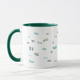 Thé de la Mug du Monde (en turquoise)
