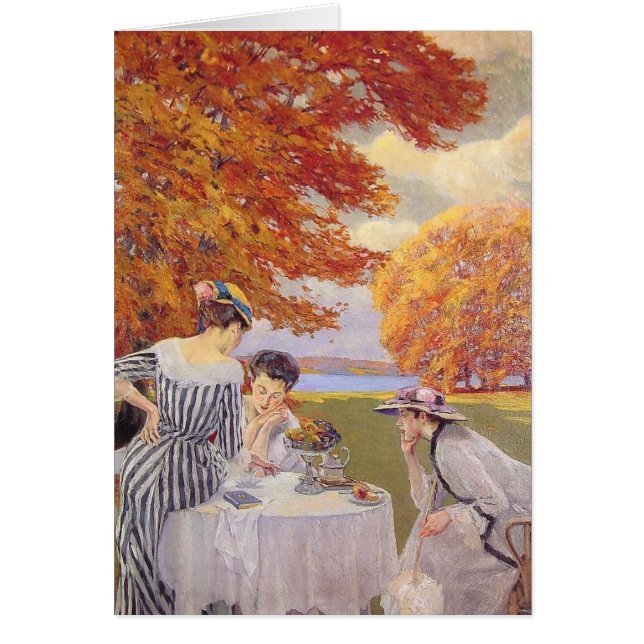 Thé de l'après-midi dans le parc (Devant)