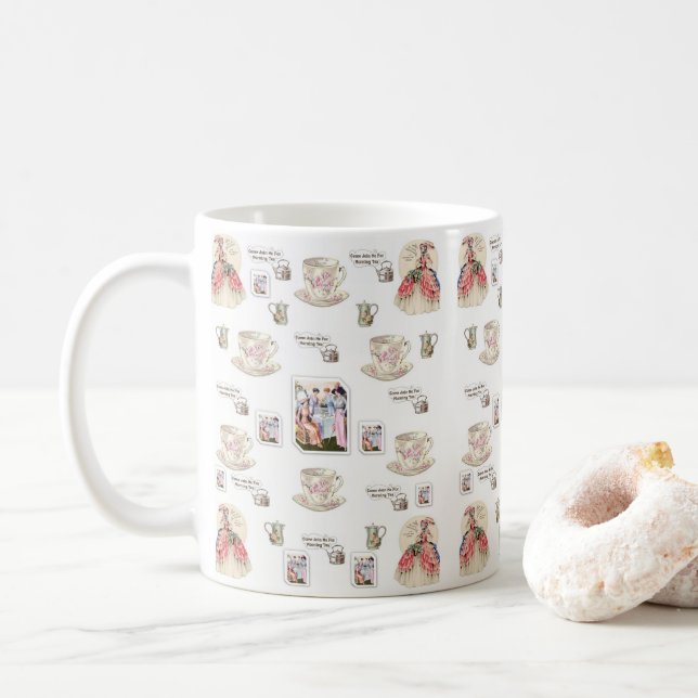 thé de tasse (Avec donut)