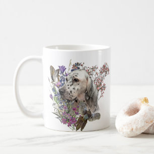 The English Setter Portrait,     artCoffee Mug