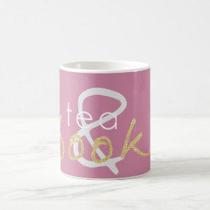 Thé étincelant or et livres Café Mug