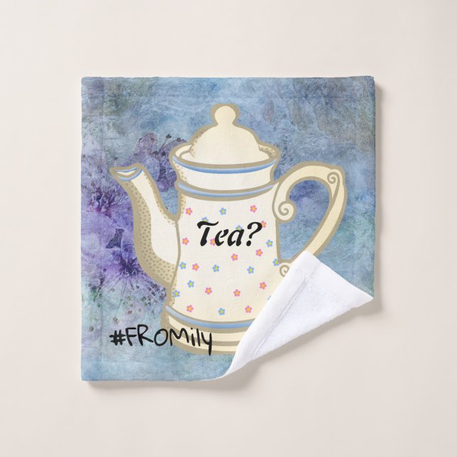 Thé? #FROMily De Fandom Liu Diner Design (Gant de toilette)